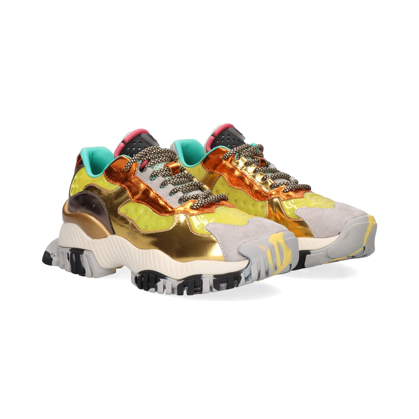 SAPATILHA EXE 020-1 GREY/GOLD