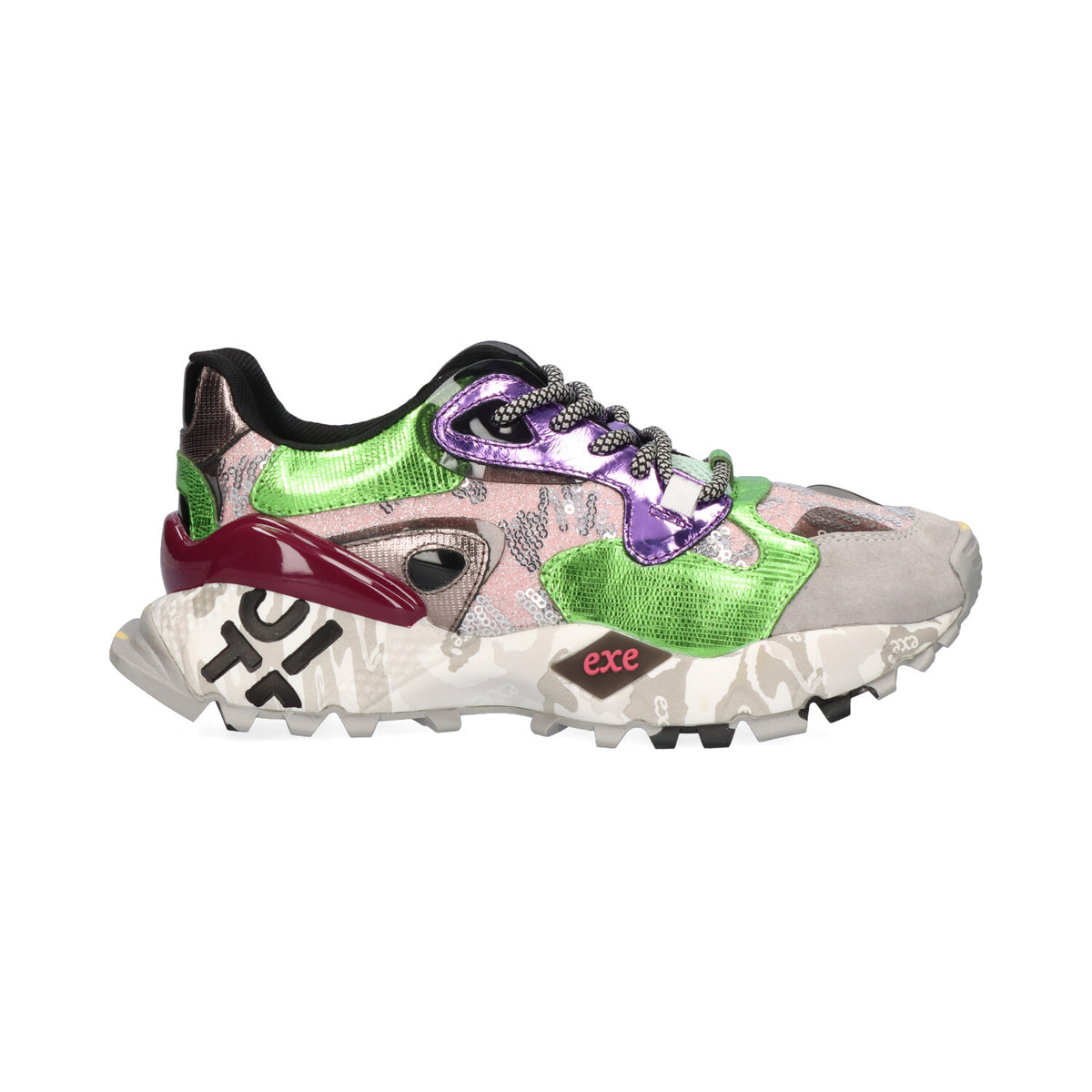 SAPATILHA EXE 134-10 GREEN/PINK