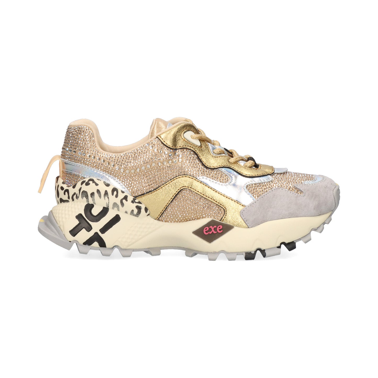SAPATILHA EXE 134-115 GREY/GOLD
