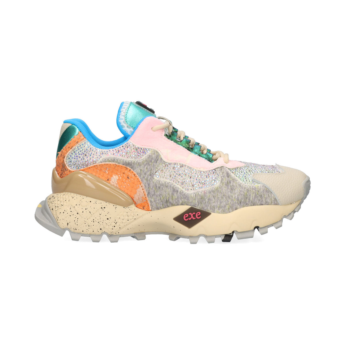 SAPATILHA EXE 134-166 GREY/PINK