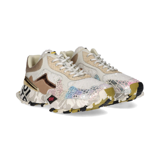 SAPATILHAS EXE 134-28P WHITE/BEIGE