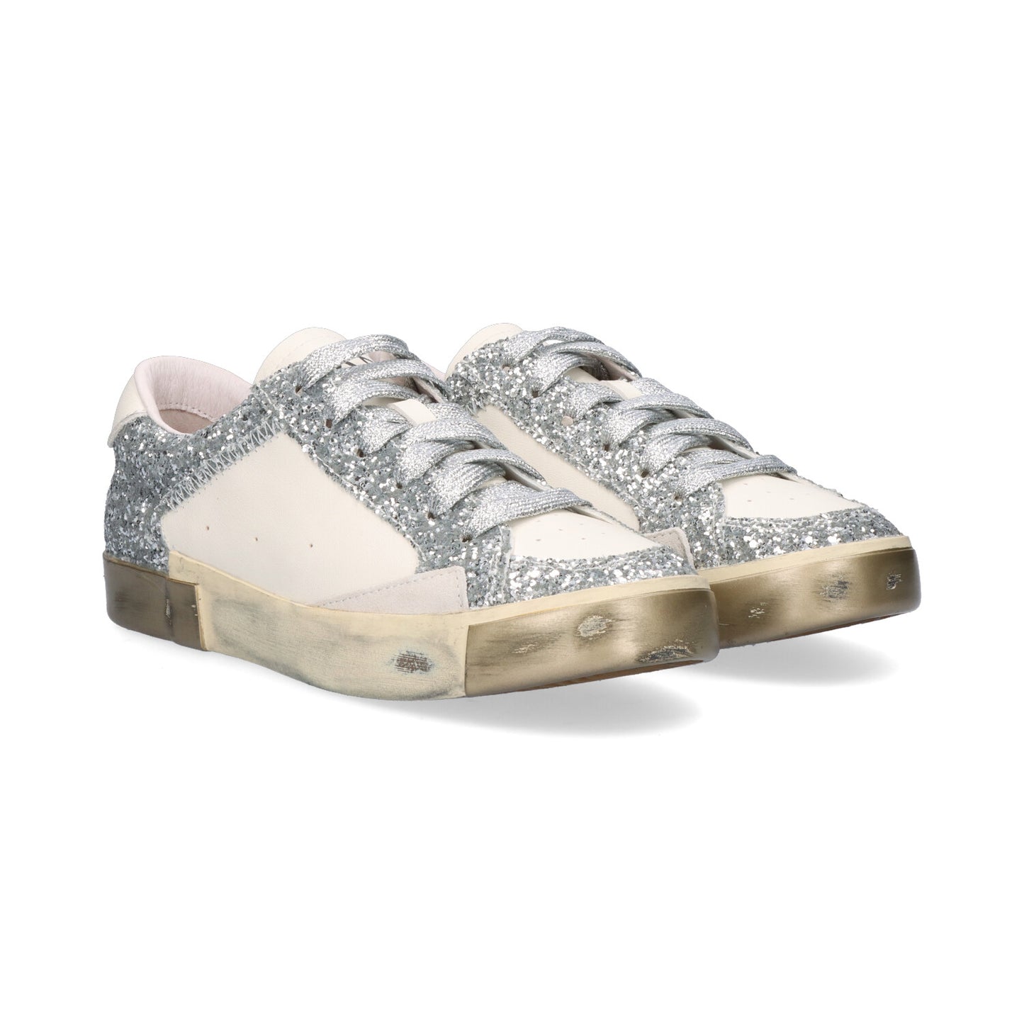 SAPATILHA EXE 1864-10 WHITE/SILVER
