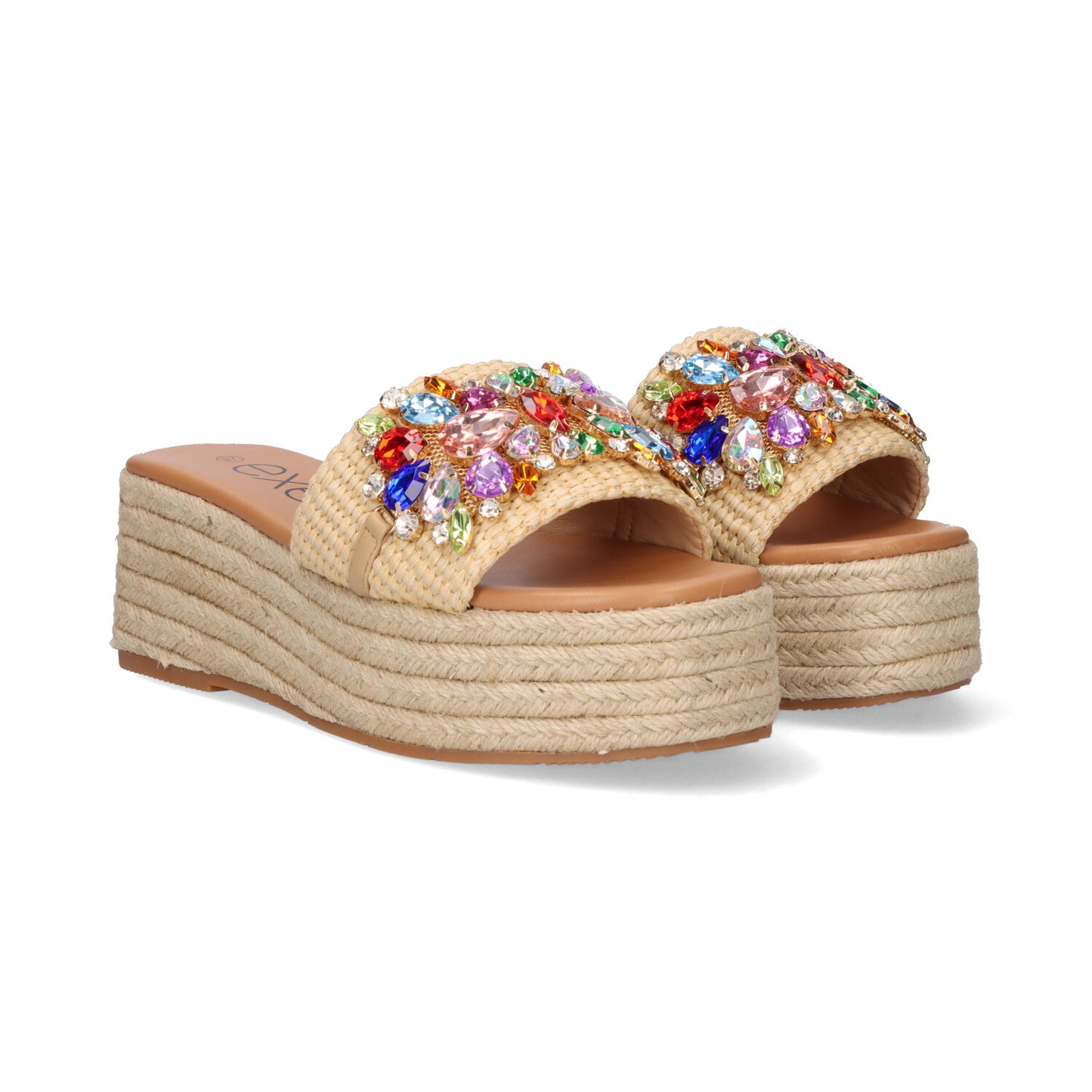 SANDALIAS EXE 19160-EX1 BEIGE
