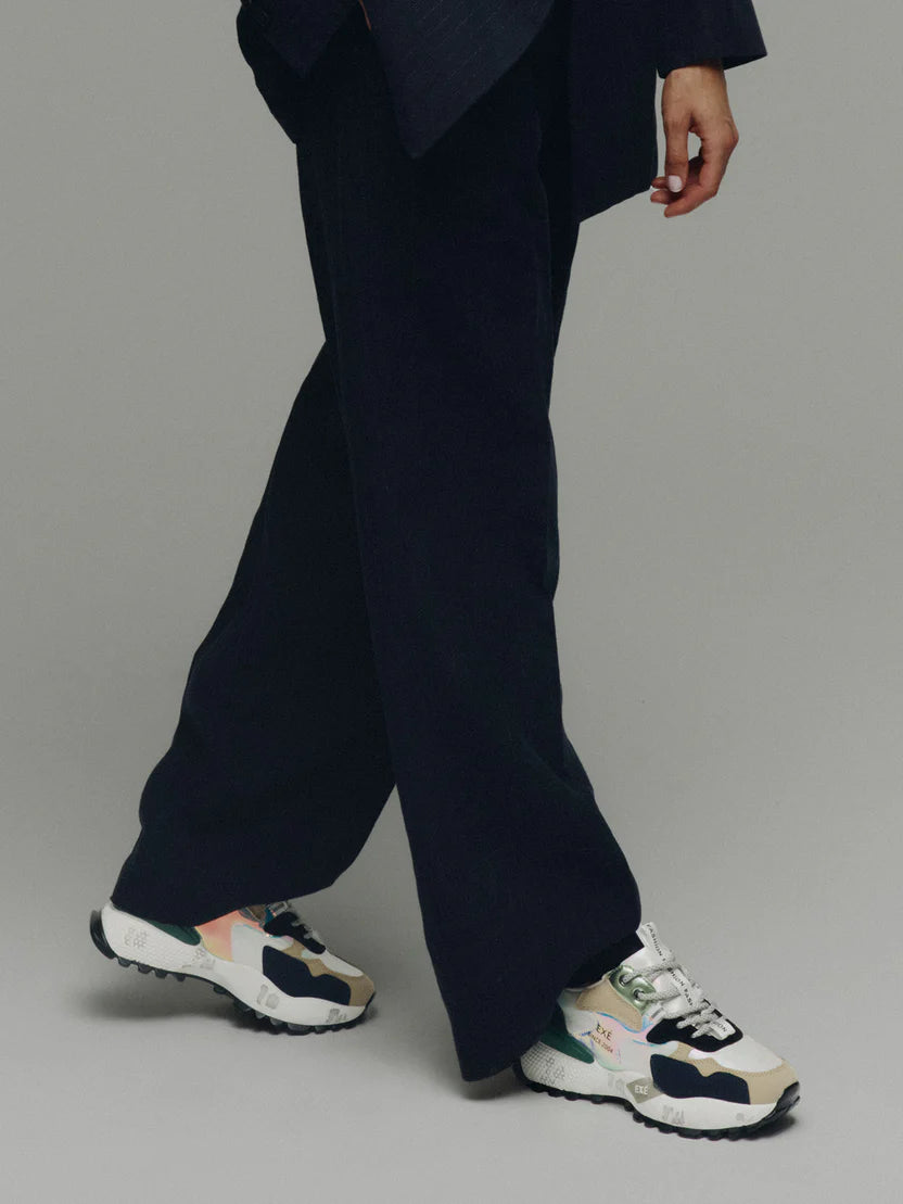 SAPATILHA EXE 19V03-1 BEIGE/BLACK