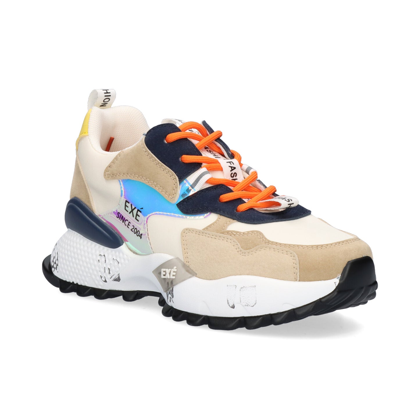 SAPATILHA EXE 19V03-1 BEIGE/BLUE