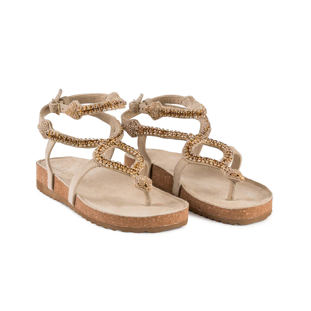 SANDÁLIAS ABF-97 2330 - BEIGE