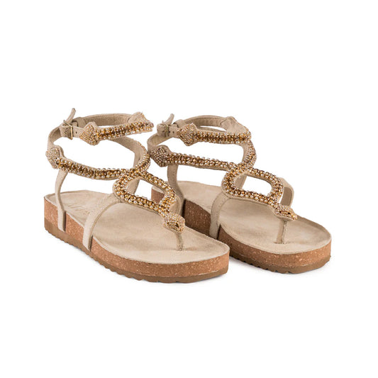 SANDÁLIAS ABF-97 2330 - BEIGE
