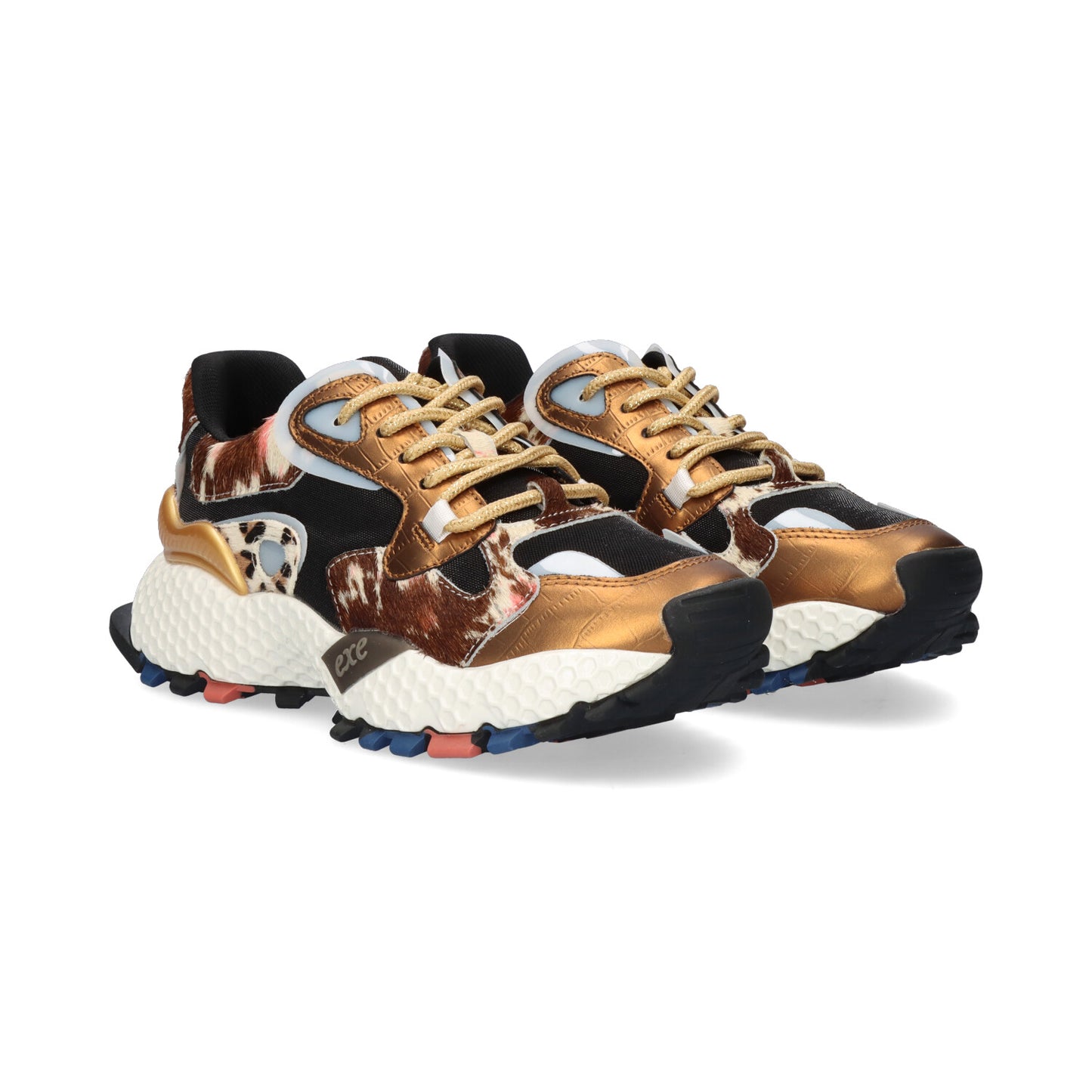 SAPATILHA EXE 3020-10 BRONZE/BLACK