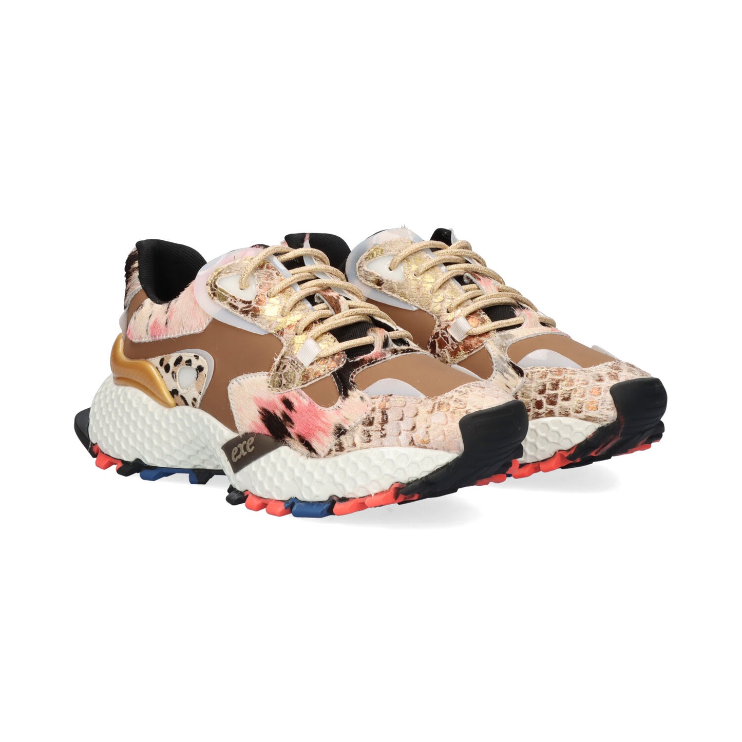 SAPATILHA EXE 3020-10 BROWN/BRONZE