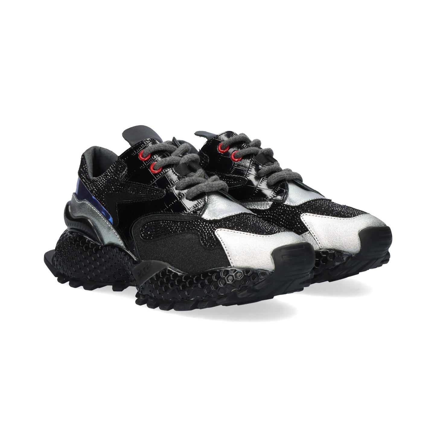 SAPATILHA EXE 3020-8 BLACK/SILVER