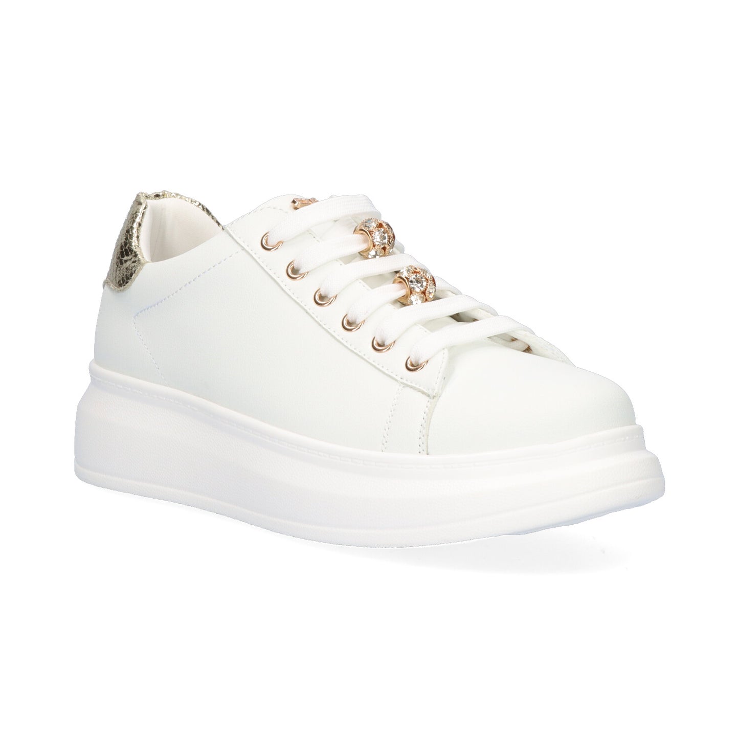 SAPATILHA EXE 66-42EX54 WHITE/GOLD