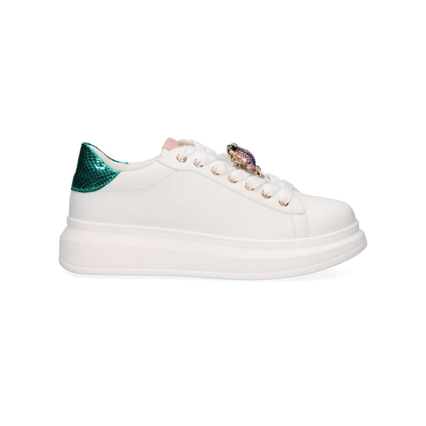 SAPATILHA EXE 66-51EX03 WHITE/GREEN