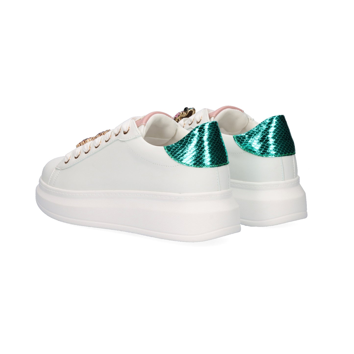 SAPATILHA EXE 66-51EX03 WHITE/GREEN