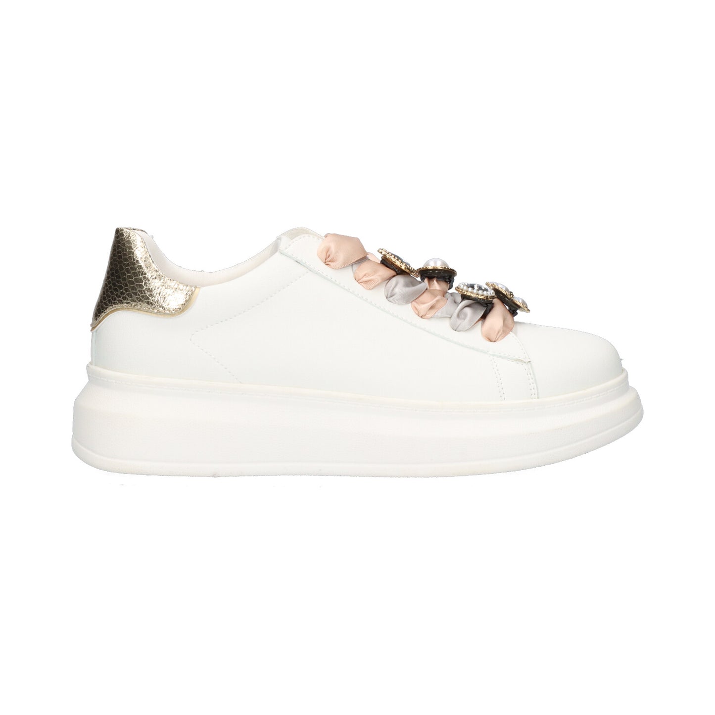 SAPATILHA EXE 66-52EX11 WHITE/GOLD
