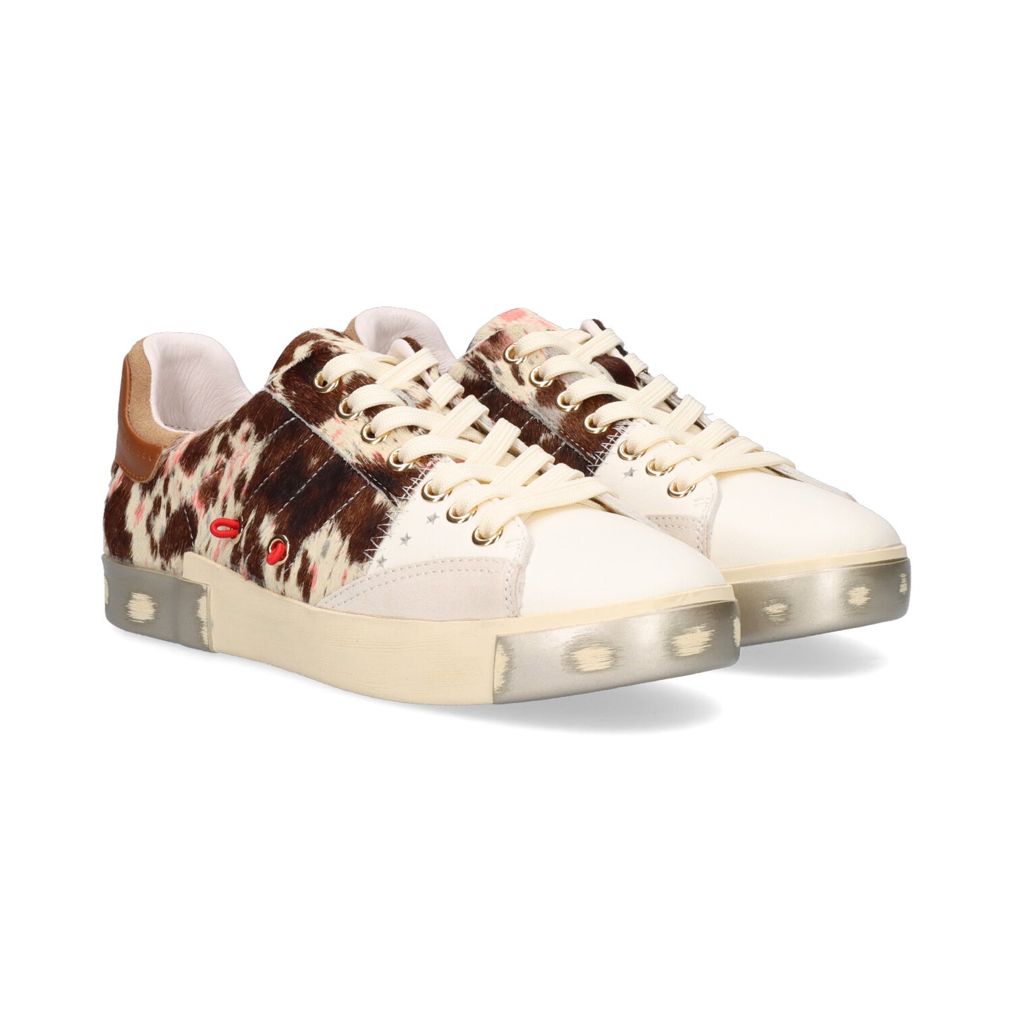 SAPATILHA EXE 705-1 WHITE/BROWN
