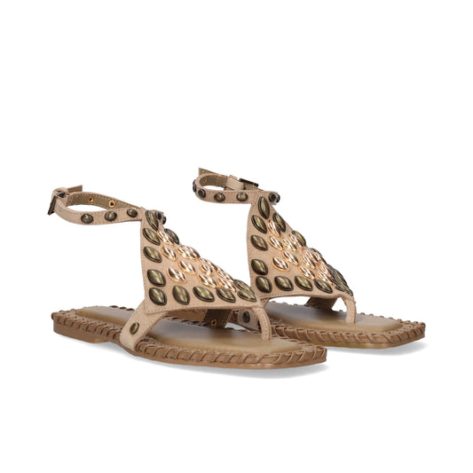 SANDALIAS EXE 815-1 BEIGE