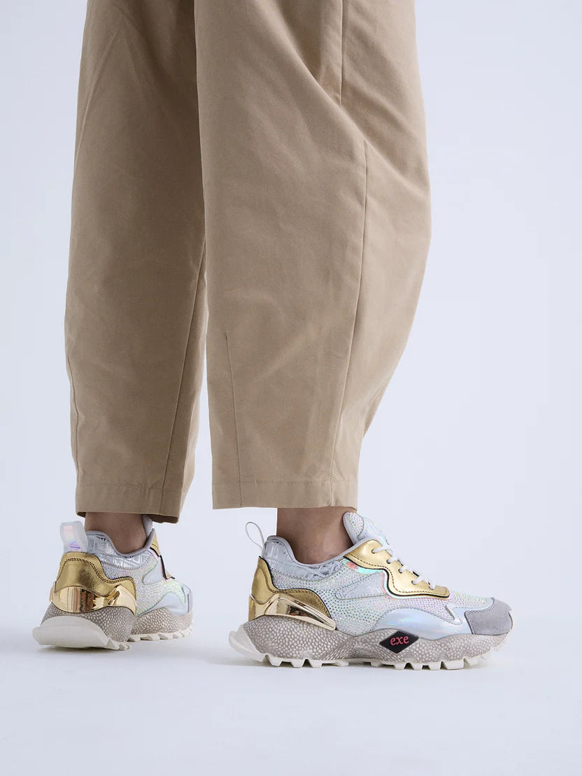 SAPATILHA EXE 928-15 SILVER/GREY