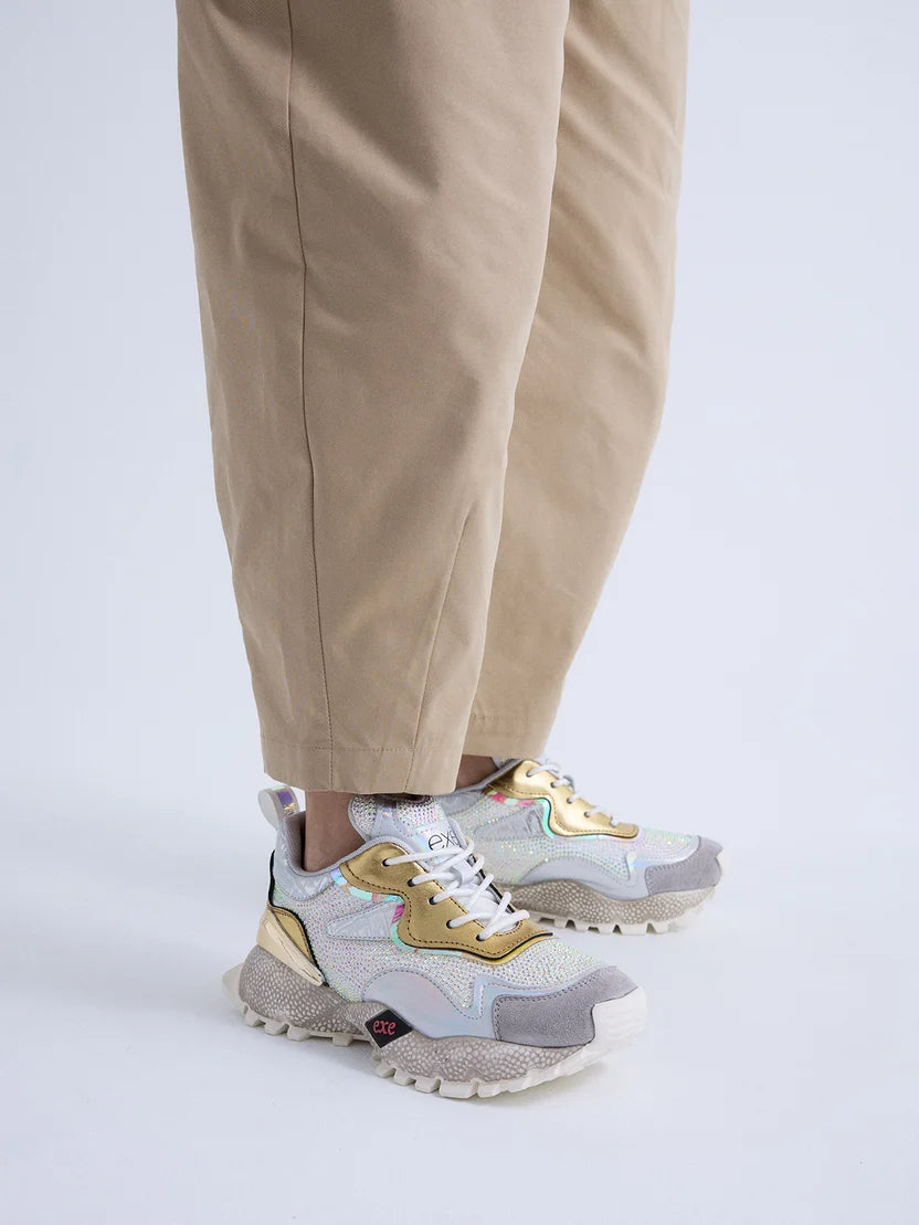 SAPATILHA EXE 928-15 SILVER/GREY