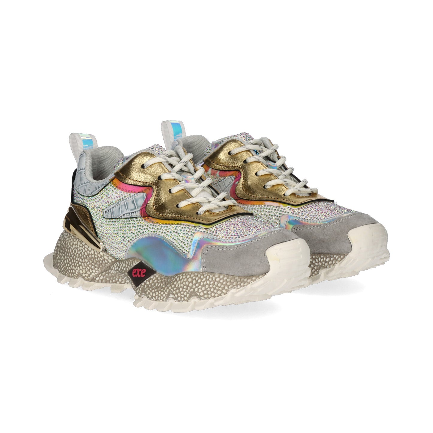 SAPATILHA EXE 928-15 SILVER/GREY