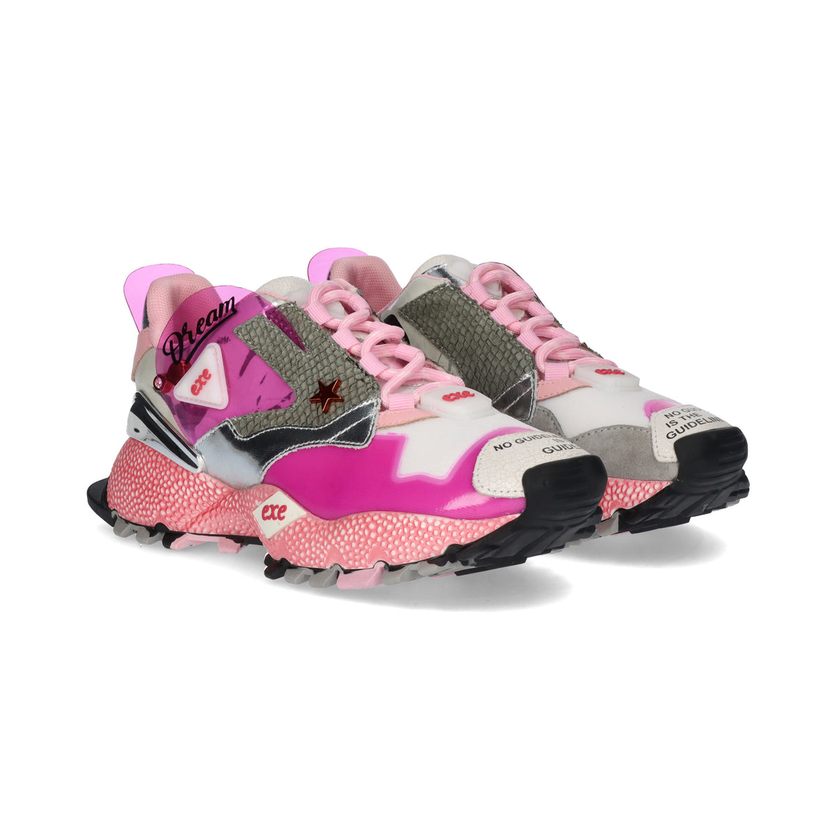 SAPATILHAS EXE 928-3 PINK/WHITE