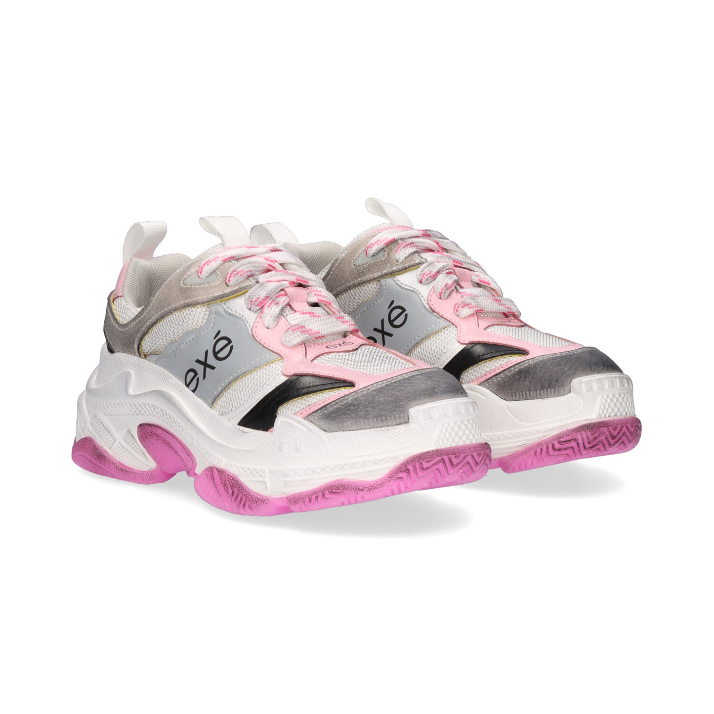 SAPATILHA EXE 930-10 GREY/PINK