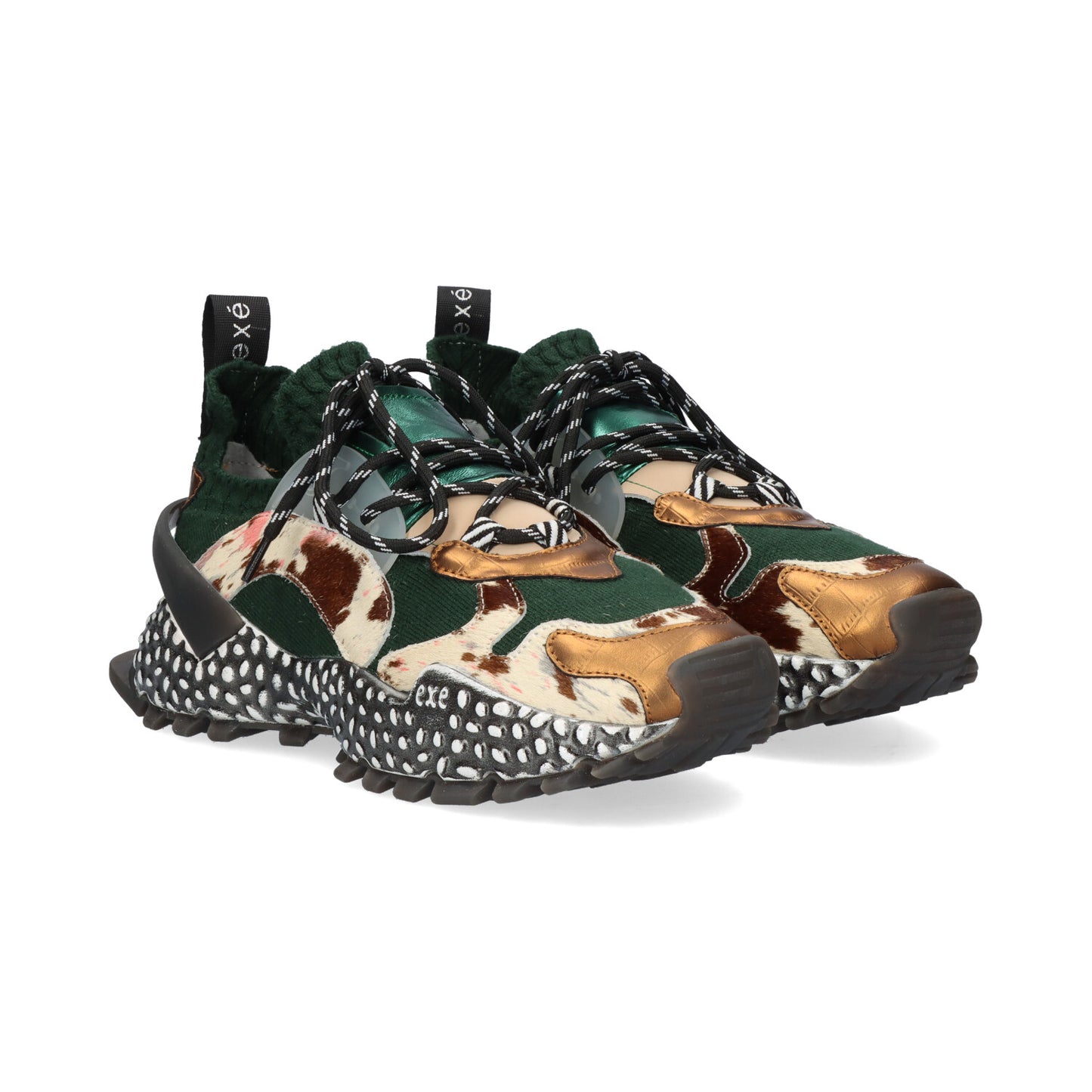 SAPATILHA EXE 999-20 BRONZE/GREEN