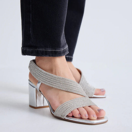 SANDALIAS EXE ANNY-428 SILVER