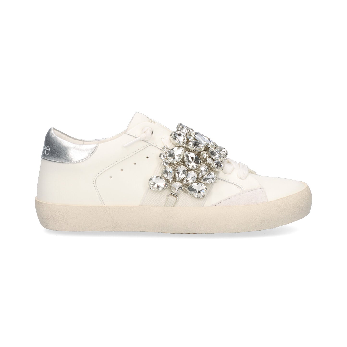 SAPATILHA EXE CH5058A-02 - WHITE/SILVER