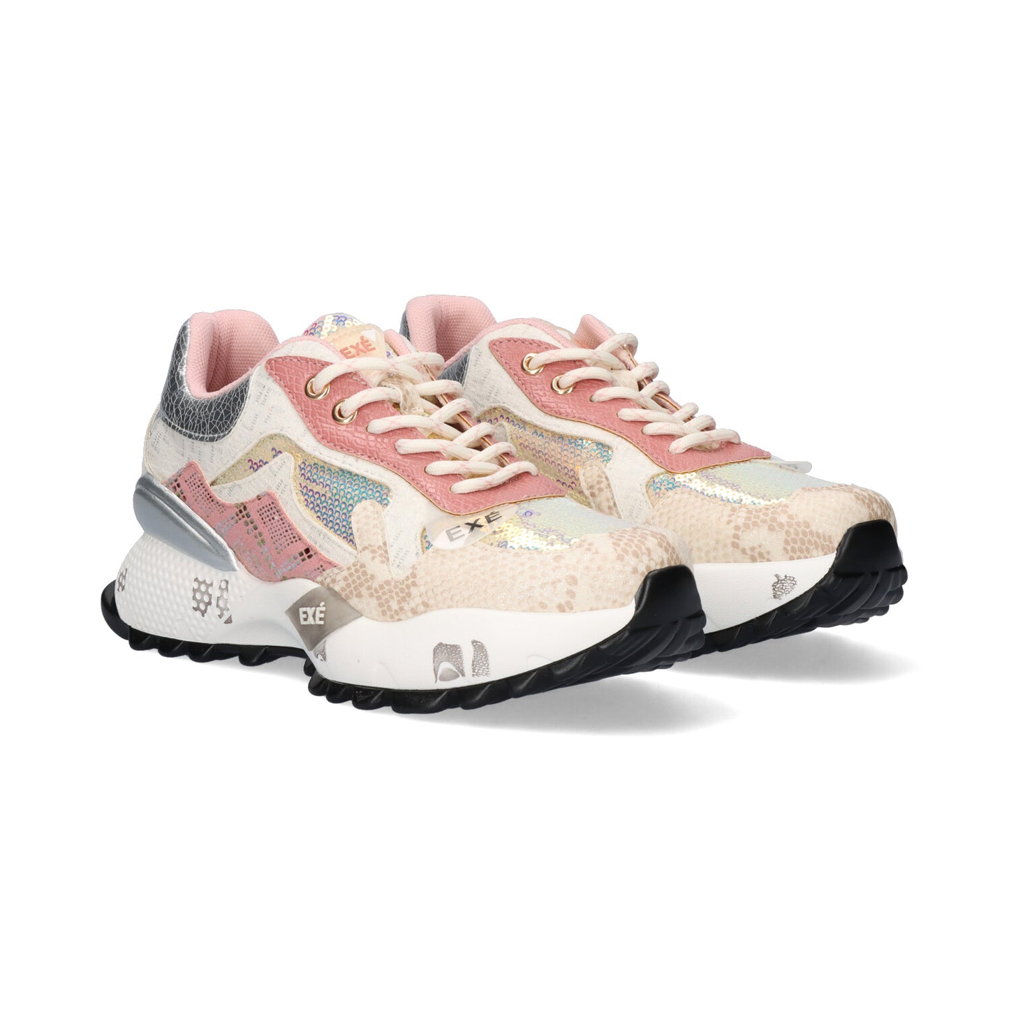 SAPATILHA EXE D190608-13B WHITE/PINK