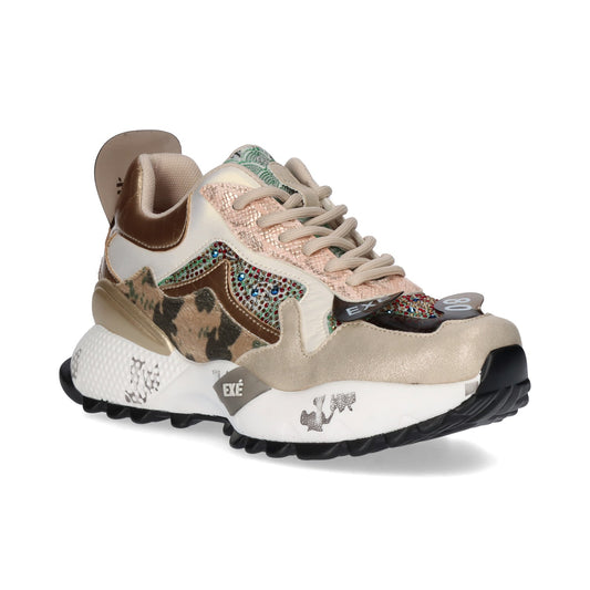 SAPATILHAS EXE D190608-13C GOLD/BEIGE