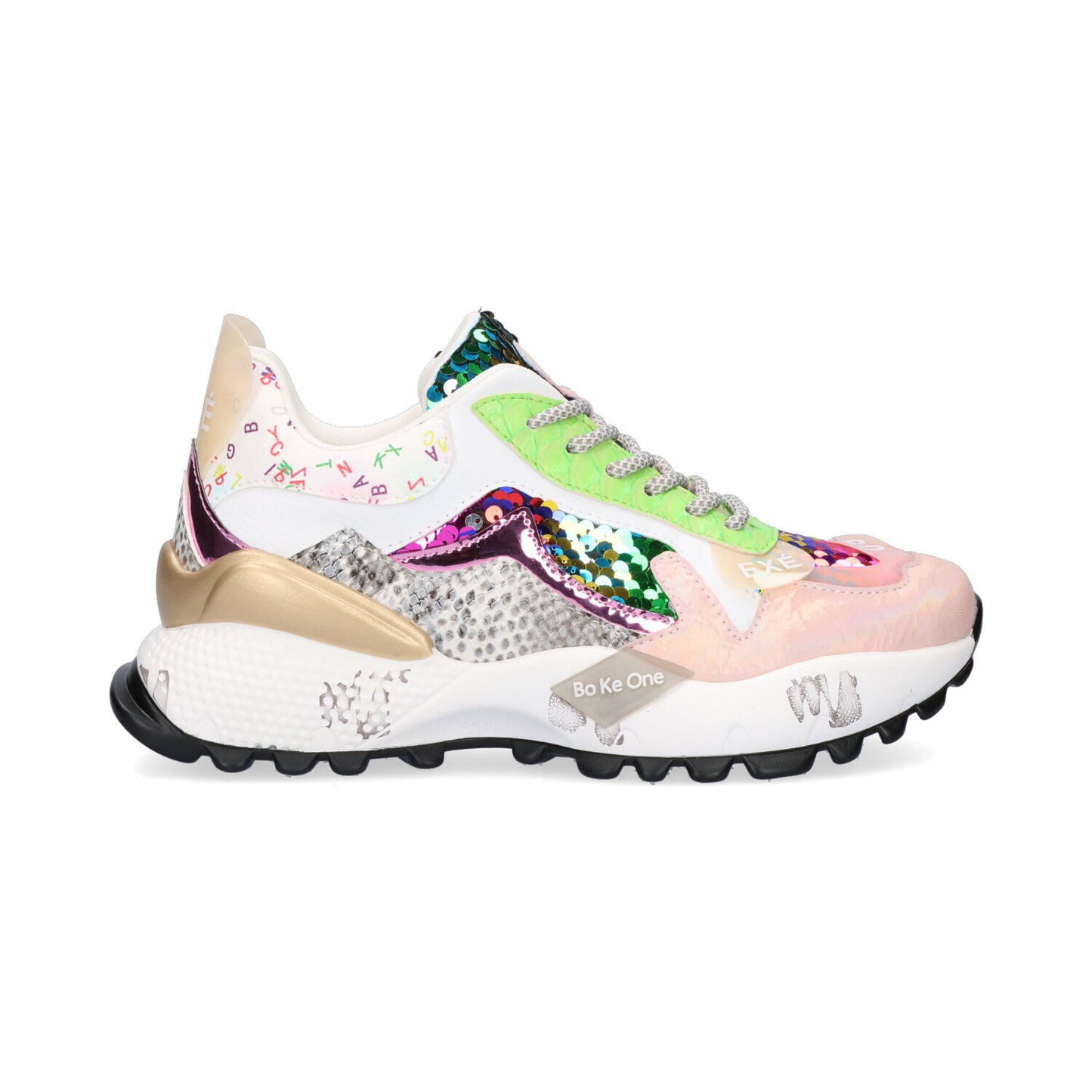SAPATILHA EXE D190608-13 WHITE/PINK