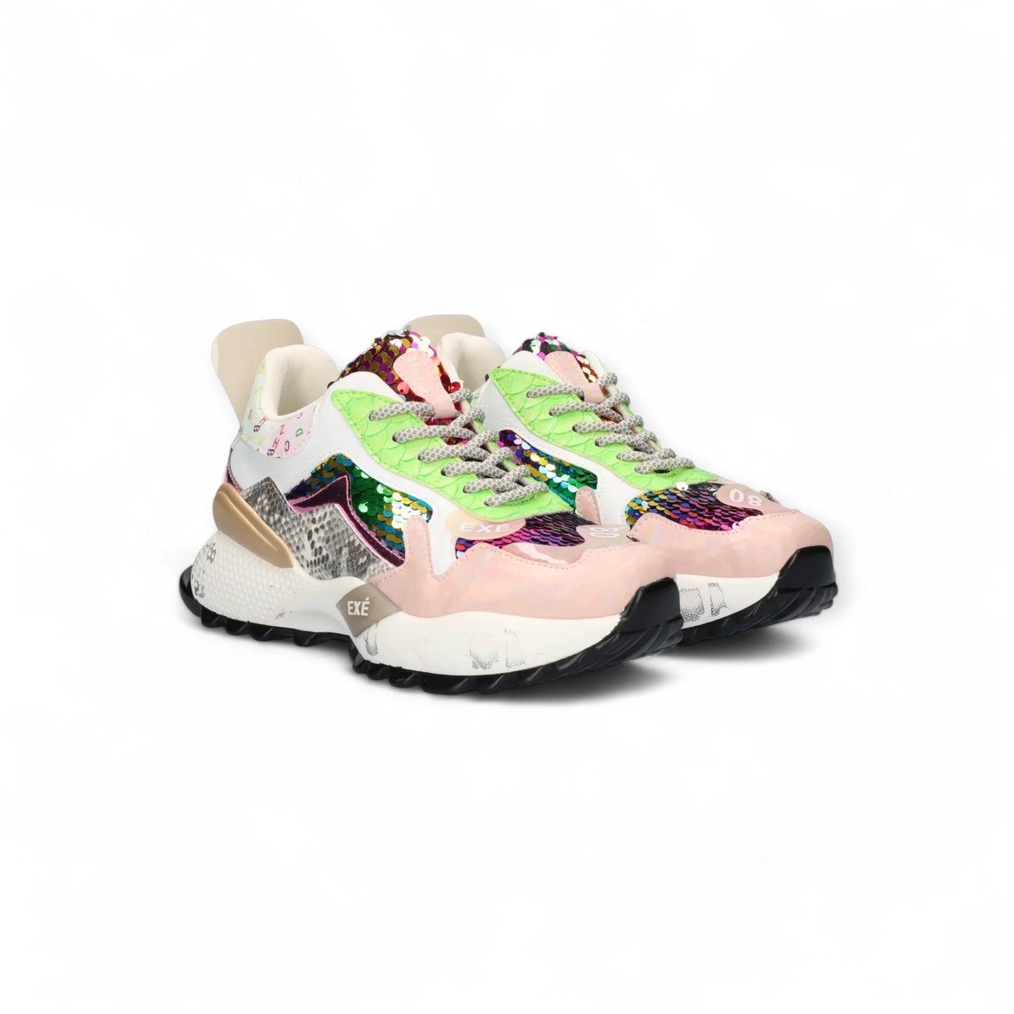SAPATILHA EXE D190608-13 WHITE/PINK