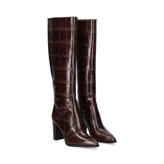 BOTAS EXE FIEEIPA-444 CROCO BROWN