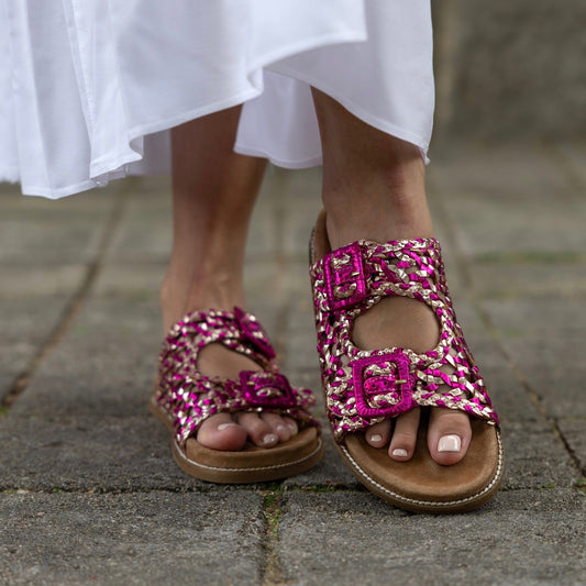 SANDALIAS ABF-97 3950K-FUSBY FUXIA/MULTI