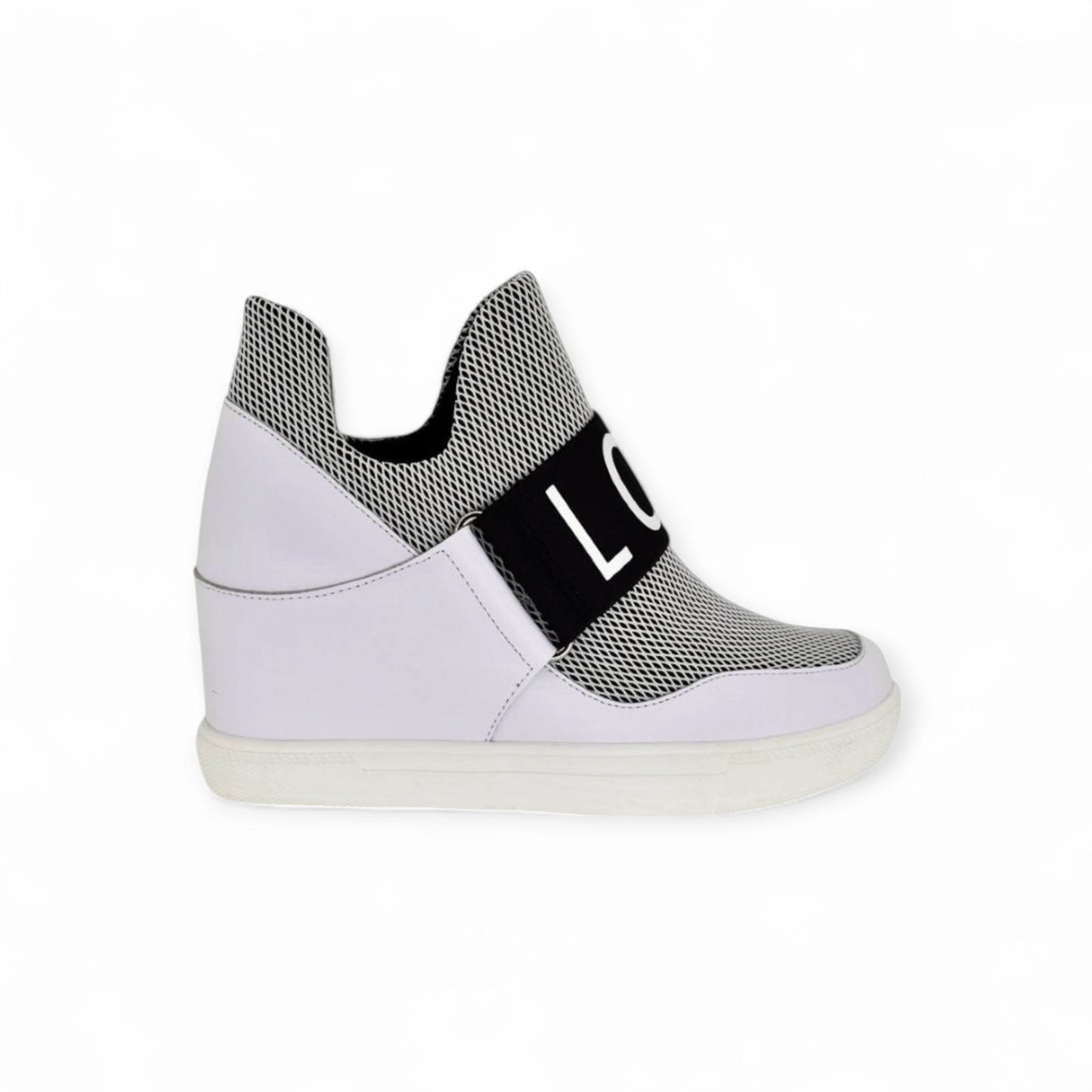 SAPATILHA EXE IRIS-010 WHITE/BLACK