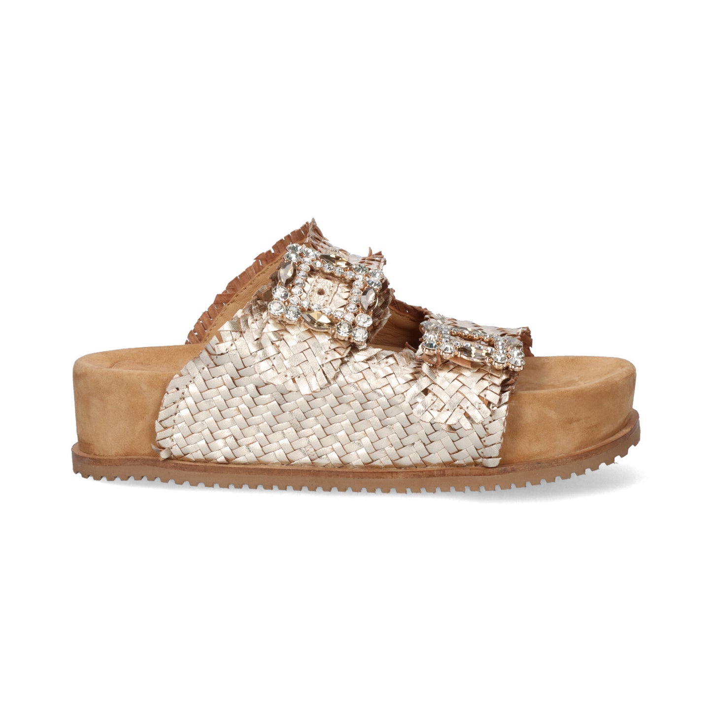 SANDALIAS EXE MARY 212 PLATINO