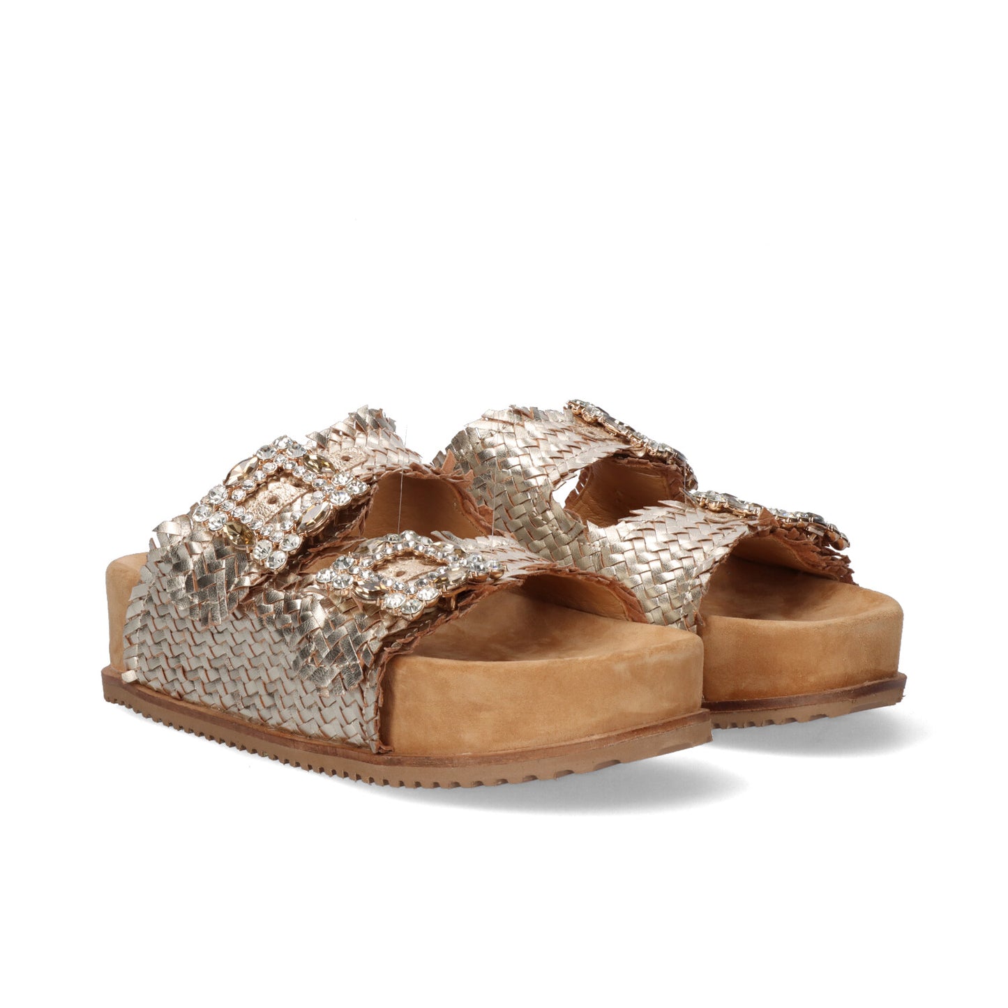 SANDALIAS EXE MARY 212 PLATINO