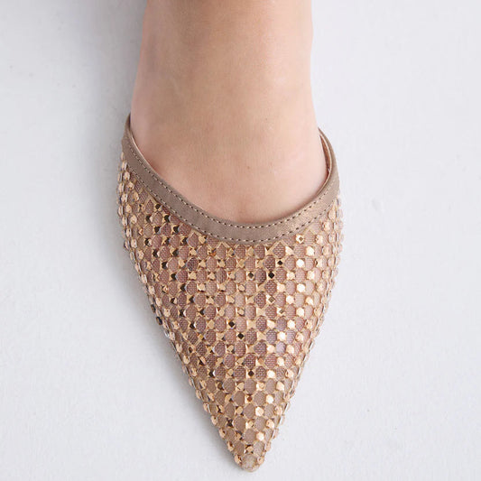 SANDALIAS EXE MIAMI-232 STRASS BRONZE