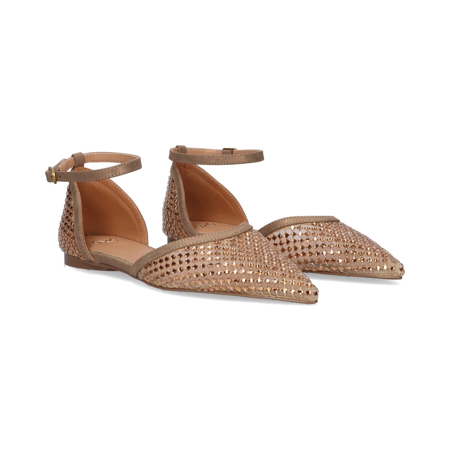 SANDALIAS EXE MIAMI-232 STRASS BRONZE