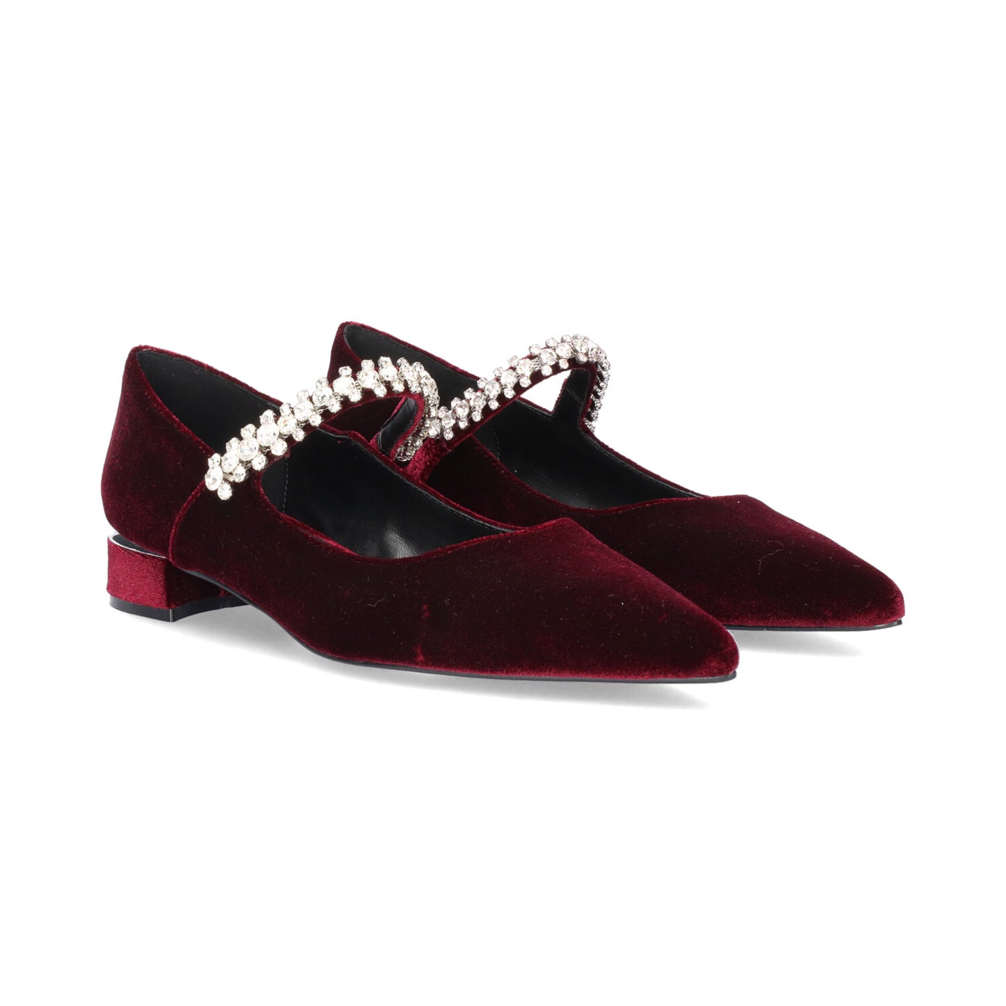 SAPATOS PLOY 353 - VELVET BORDEAUX