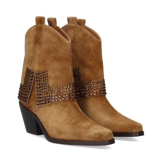 BOTINS BE-FREE SANSE 2529 CAMEL