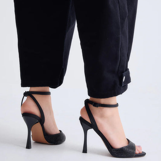 SANDALIAS EXE SILVER-636 BLACK
