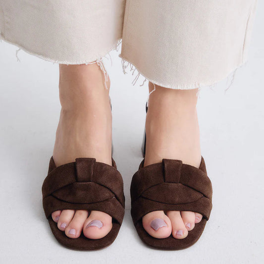 SANDALIAS EXE VENETO-576 SUEDE BROWN