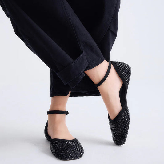 SANDALIAS EXE VERONICA-446 STRASS BLACK