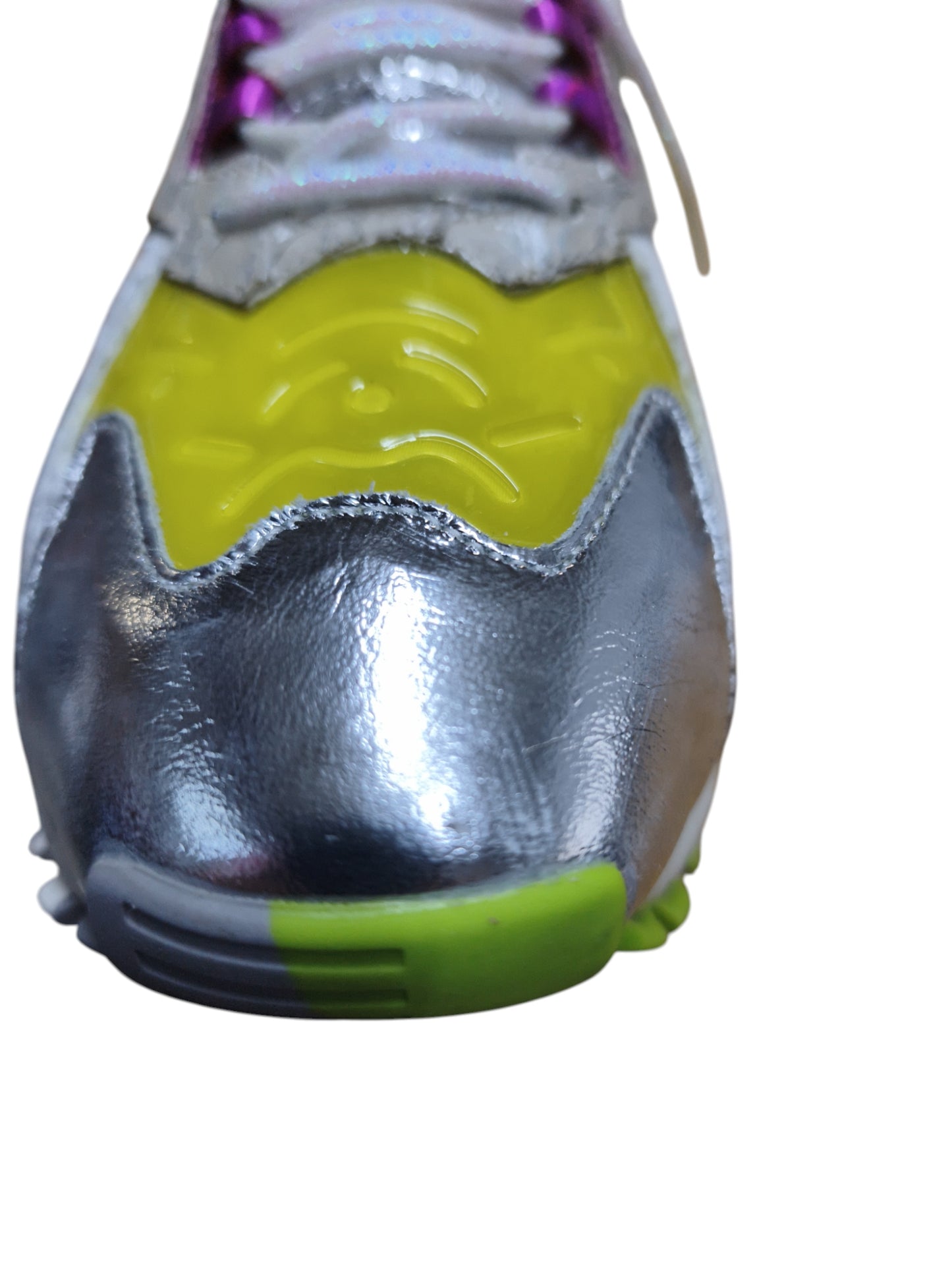 SAPATILHA D-134-161 SILVER/YELLOW