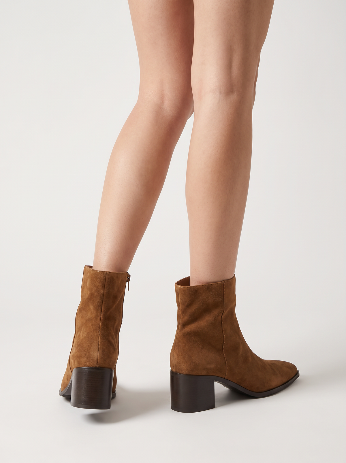 BOTINS ABF-97 ZY24135-1 TAUPE SUEDE