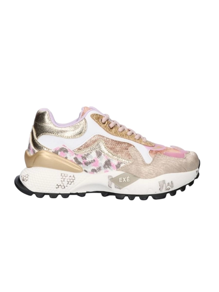 SAPATILHA EXE D190608-13 BEIGE/PINK