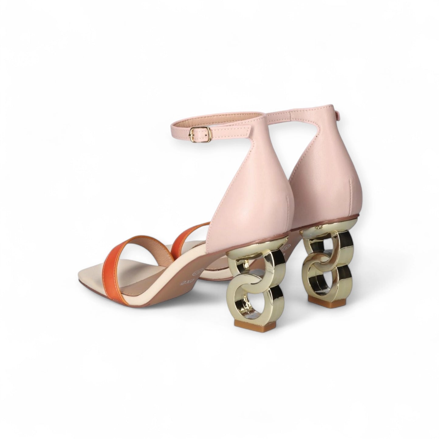 SANDALIAS EXE LILIAN-055 NUDE/ORANGE