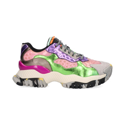 SAPATILHA EXE 020-1 GREEN/PINK