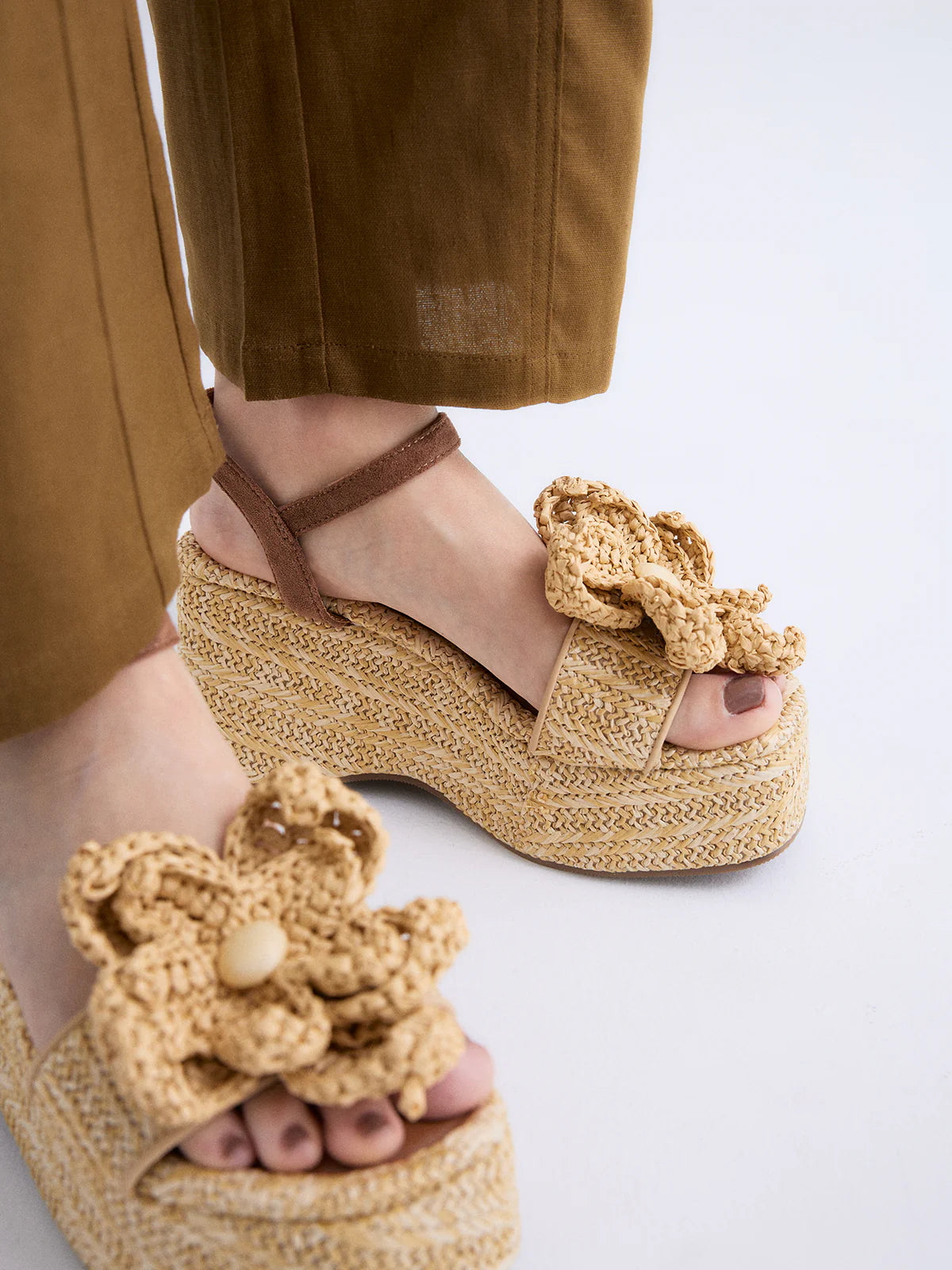 SANDALIAS EXE 0913 BEIGE/CAMEL